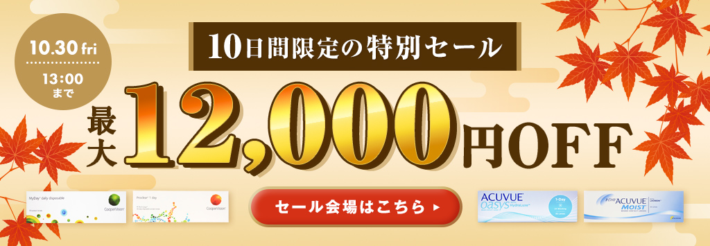 10日間限定の特別セール