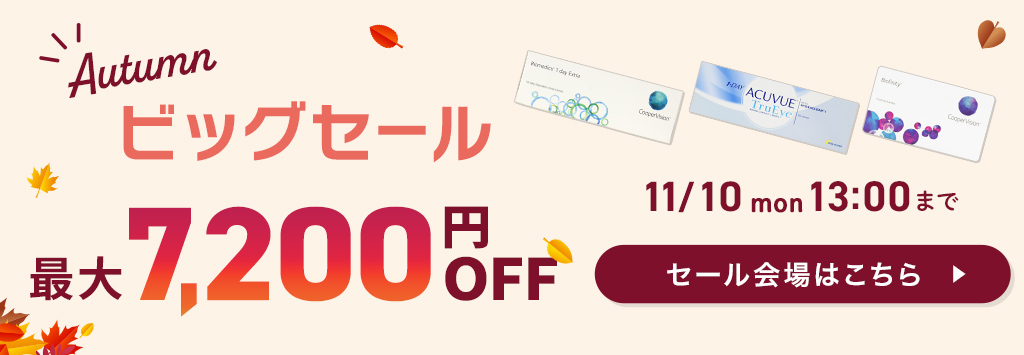 秋のビッグセール
