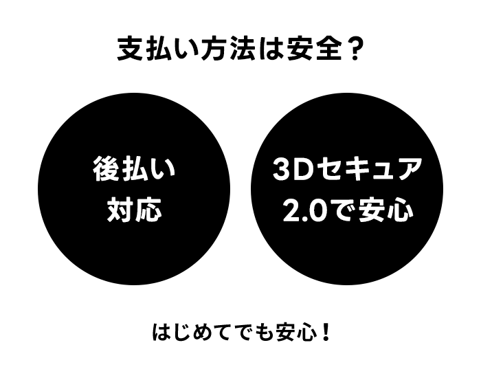 支払い方法は安全？