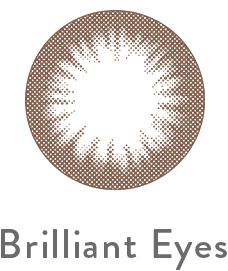 brilliant eyes